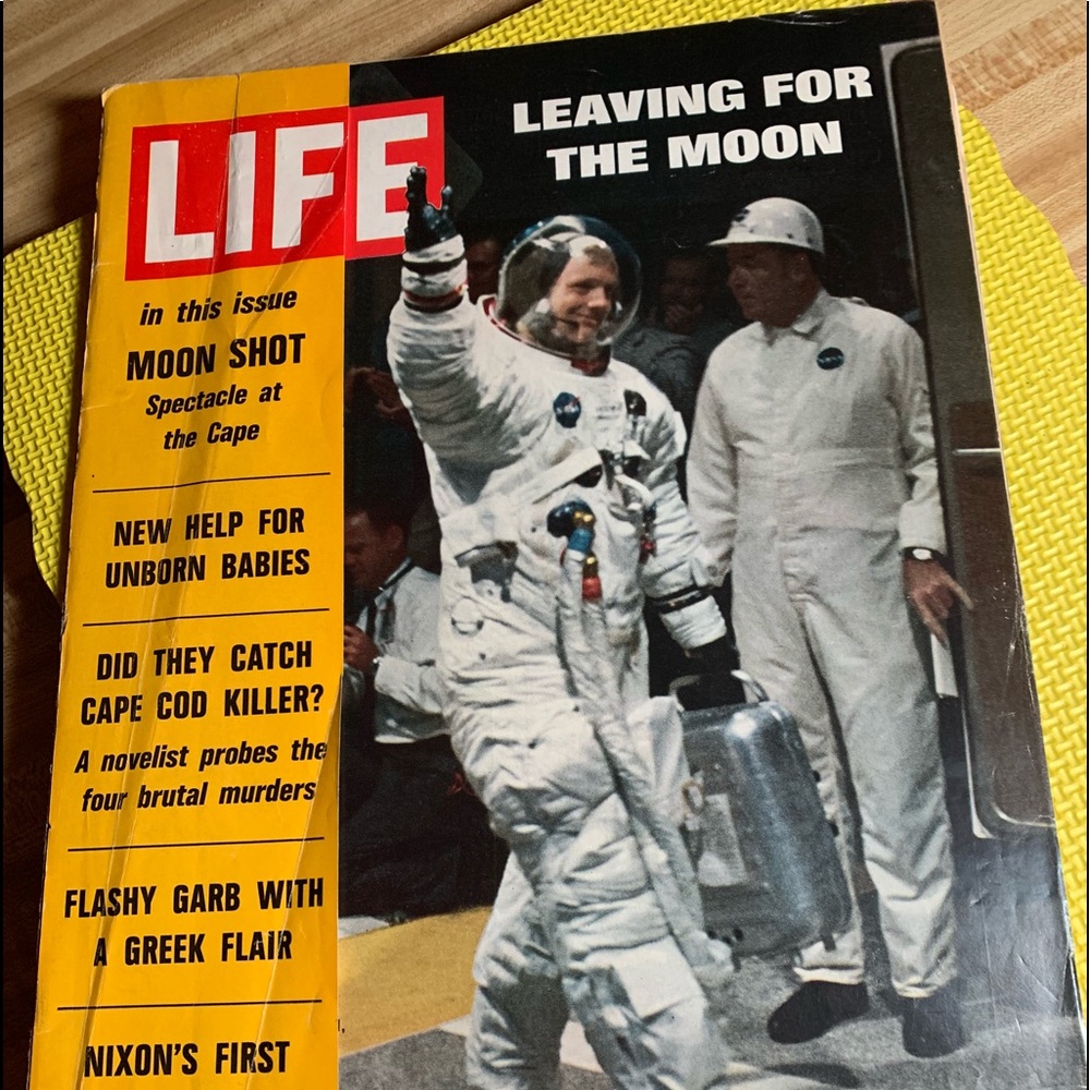 Vintage magazine